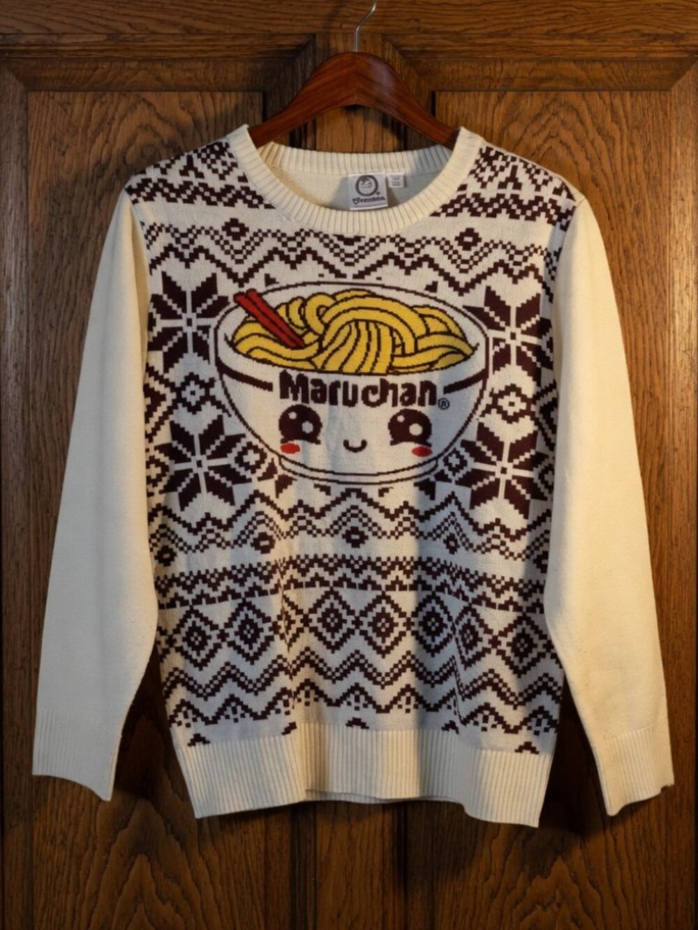 Maruchan Ramen Kawaii Fair Isle‎ Sweater